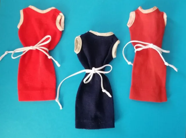 Vintage 1960s American Character TRESSY Doll Dress - Choose Red or Navy