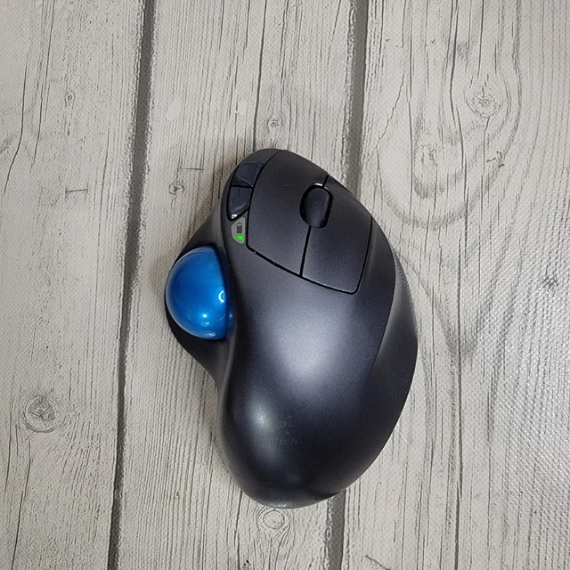 LOGITECH M570 WIRELESS Trackball Mouse w/ Logitech USB Unifying