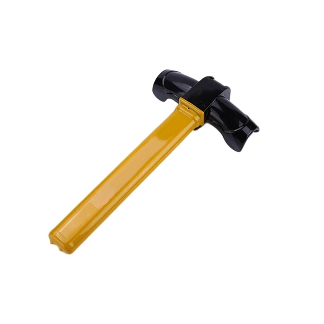 Steering Wheel Lock Tool Round Cylinder with 2Pcs Keys for Vehicles