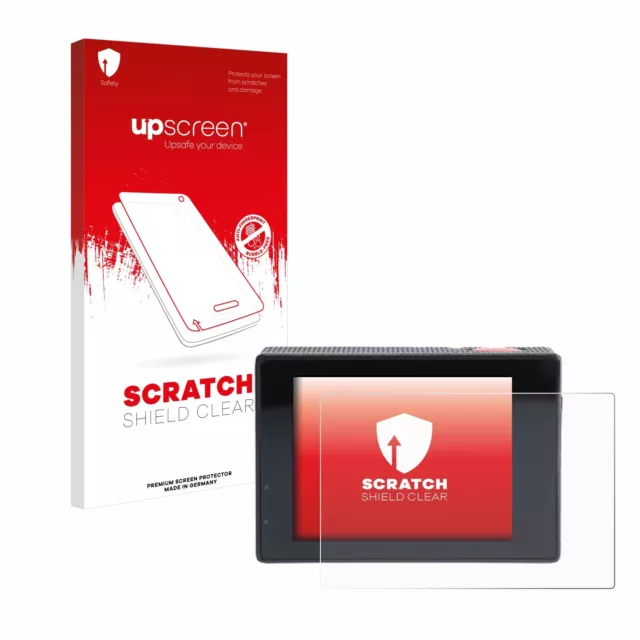 upscreen Schutz Folie für Rollei Actioncam 525 Kratzfest Anti Fingerprint Klar