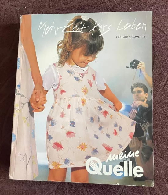 Quelle Katalog Frühjahr Sommer 1996 - Vintage Versandhauskatalog - TOP Zustand!