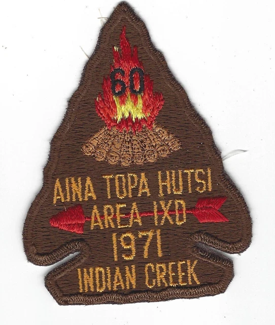 OA 60 Aina Topa Hutsi 1971 Indian Creek Flap BRN Bdr. Alamo Area TX