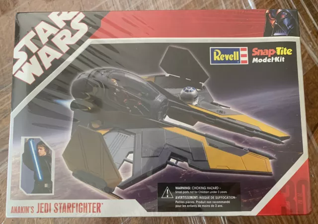 Revell Star Wars Snap Tite Model Kit Anakin's Jedi Starfighter NEW