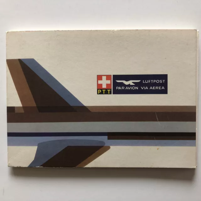 Schweiz - Pro Aero-Flug Swissair 5 Jubiläumsflüge 1981 Sonderstempel