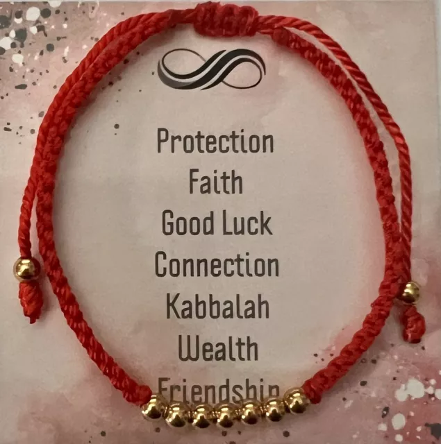 Red String Bracelet Mens Cord Surfer Bracelet Gift Women Protection  Kabbalah USA