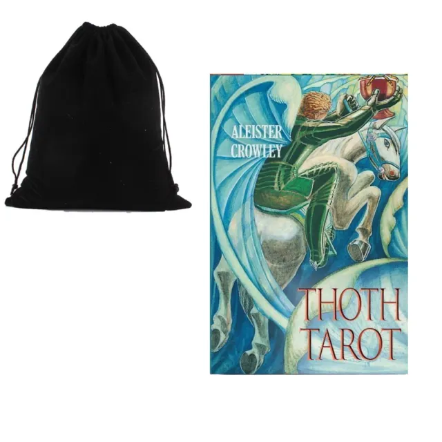 Jeux Thoth Tarot Aleister Crowley - Poche Pont Cartes AGM Urania Avec Sac