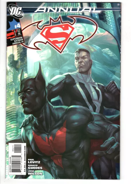 Superman/Batman Annual #4 (2010) - Grade 9.4 - Beyond Terry Mcginnis Story!
