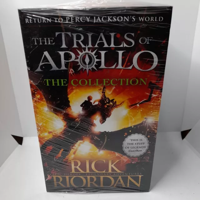 Trials of Apollo Collection 5 Books Gift Boxed Slipcase by Rick Riordan! Sealed