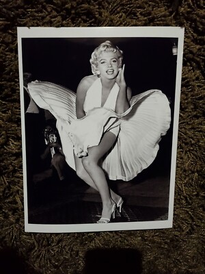 MARILYN MONROE Hollywood Art Print Photo Rare 8" x 10" Poster Dress New York