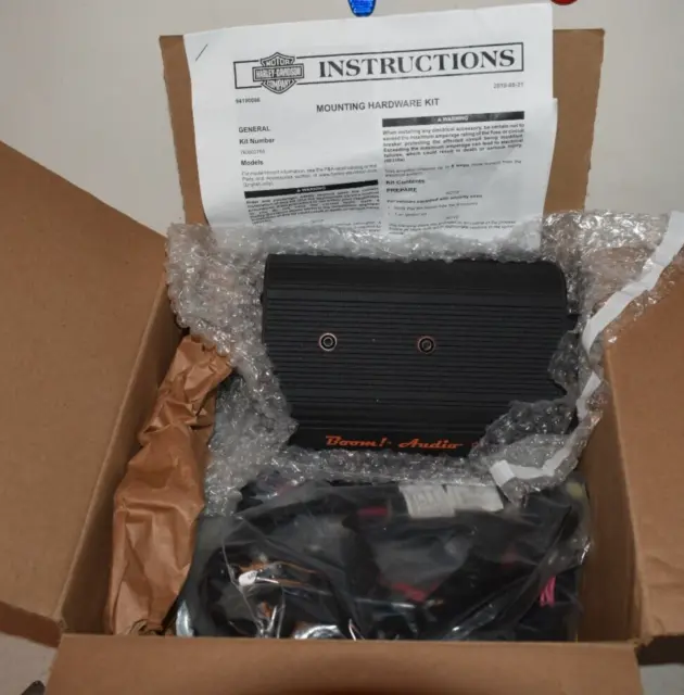 Harley-Davidson FLH 14-22  Touring Boom Audio Amplifier Fairing Kit 76000278A H1