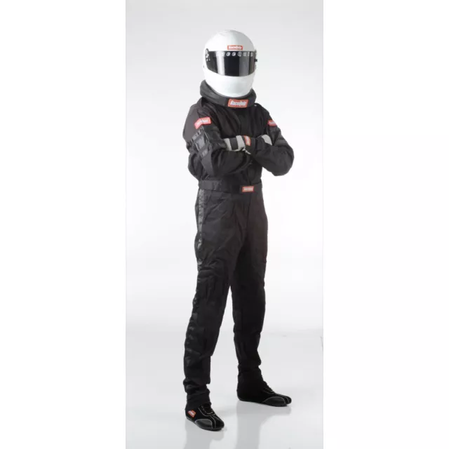 RaceQuip Driving Fire Suit One Layer 1 Piece 110 Series SFI 3.2A Multiple Sizes 3