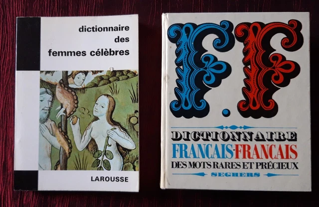 Lot de 2 dictionnaires