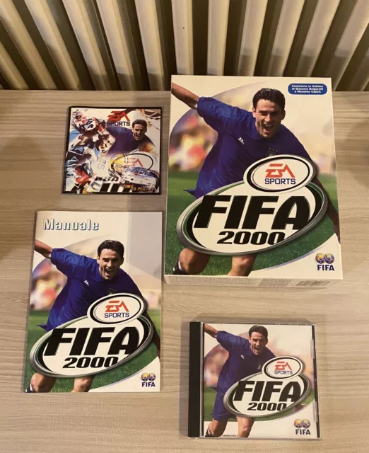 FIFA 2000 Ps1 Gioco Calcio Sony PlayStation 1 Italiano EU Collezione Multiplayer