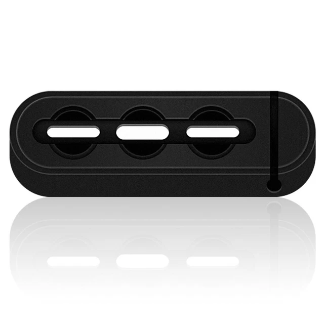 100% NEW Portable magnetic charging cable charging port tip plug adapter Storage