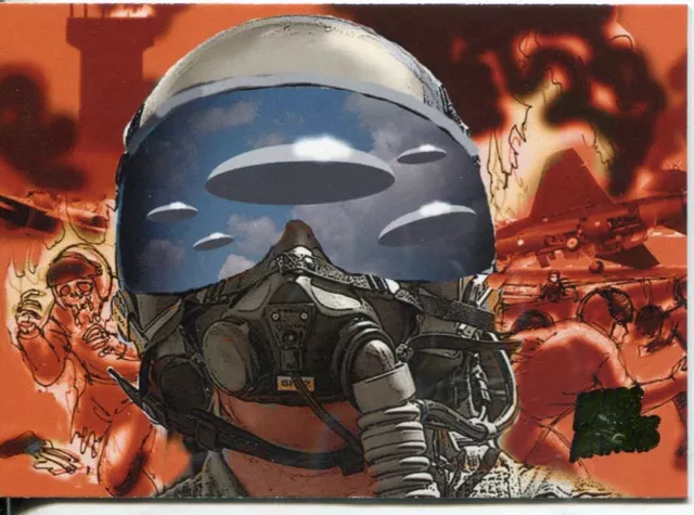 Mars Attacks Invasion Pencil Concept Art Parallel Base Card #5