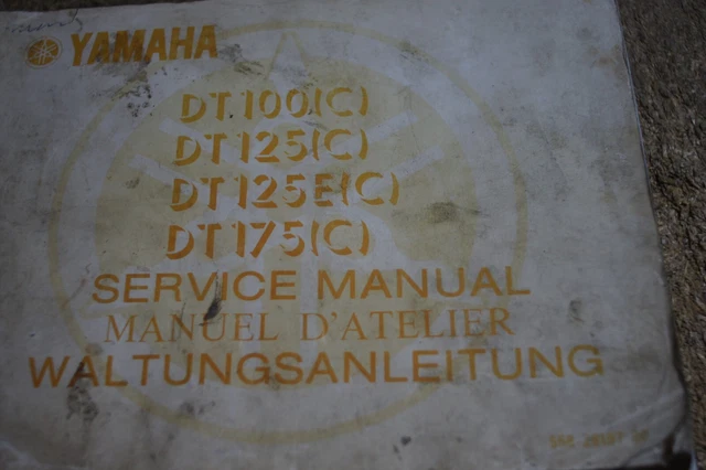 Manuale Di Riparazione Yamaha DT Enduro 1974-1976 DT100 DT125 - Foto 3