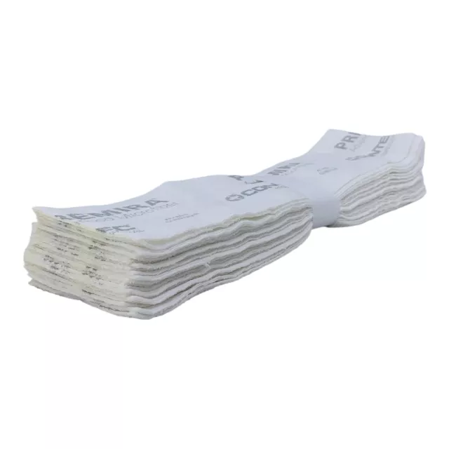 20 Pads Contec PRMM0001 Premira II Disposable Microfiber 19"x5" Dust Mop Pad