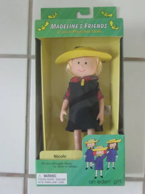 NIB VTG Eden Madeline’s Friends “Nicole” 1998 (Retired) Doll