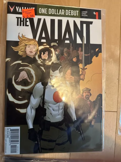 The Valiant #1 one dollar debut Valiant Comics Comic