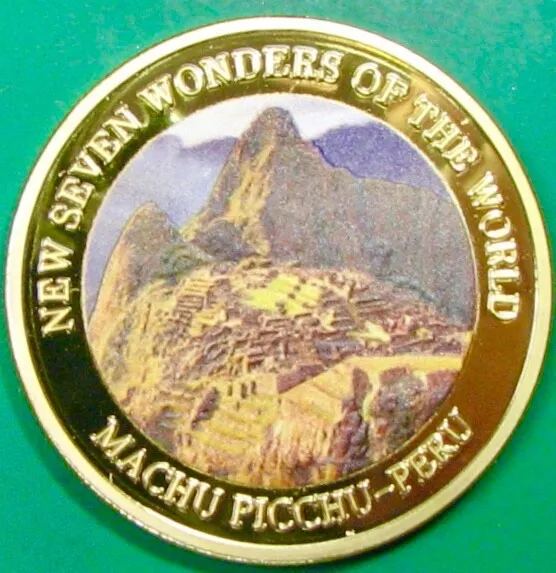 MACHU PICCHU, PERU. Challenge Coin. Souvenir. 02a. $5.99 - PicClick