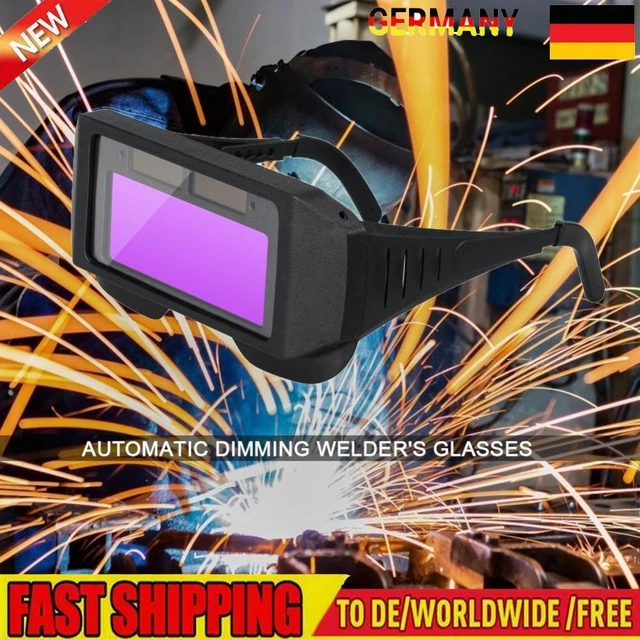 Auto Darkening Welding Mask Helmet Goggle Welding Glasses Soldering Welder Lens