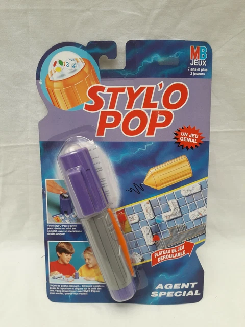 Jeu Styl'O Pop "Attaque Extra Terrestre" MB - Jeu De Stylo Néon Blister A-10, Occasion