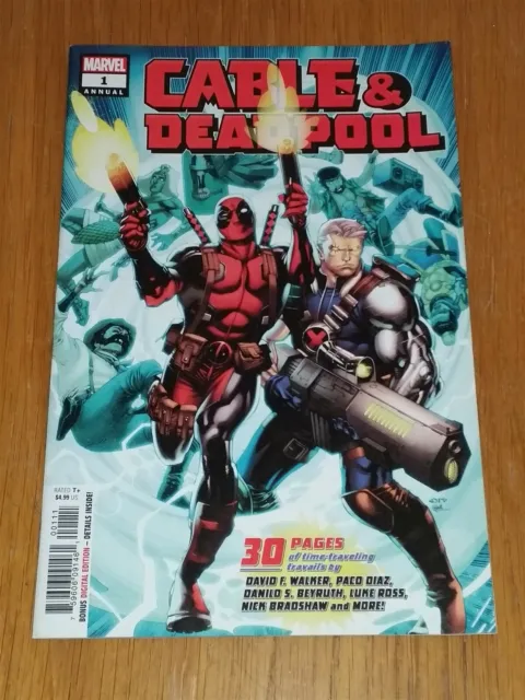 Cable & Deadpool Annual #1 Vf (8.0 Or Better) October 2018 Marvel Comics