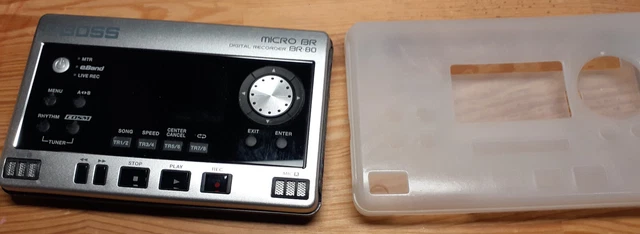 Boss BR-80 Digitaler Recorder mit Tasche und Silikonhülle SEHR GUTER ZUSTAND