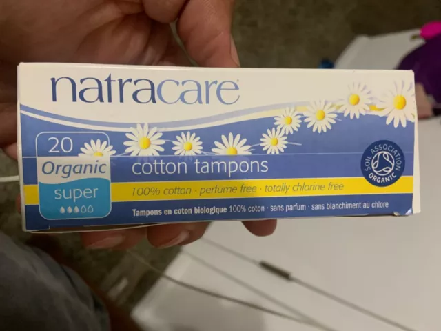 Tampons SUPER; 10 CT  by Natracare