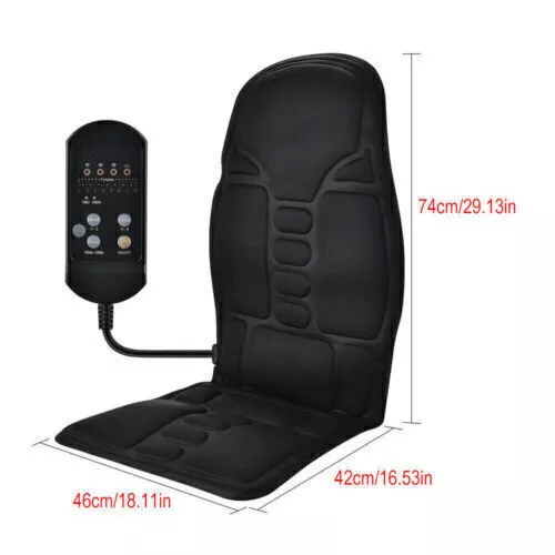 Full Body Back Seat Massager Cushion 8 Model Massage Pad Mat Chair for Home Car 3