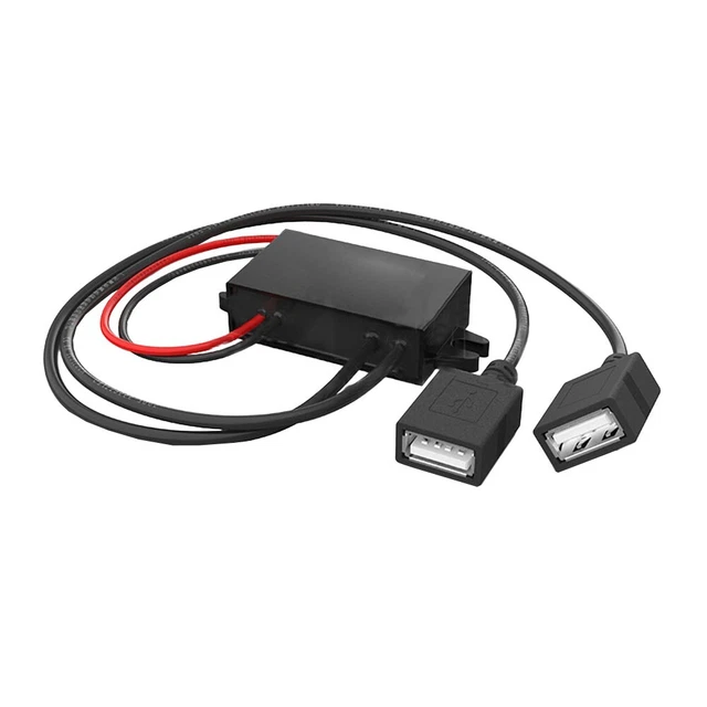 USB Konverter 12v24v Zu 5v3a Auto Ladegerät Adapter DC DC Schritt Runter