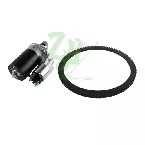 KIT AVVIAMENTO ELETTRICO MOTORINO + CORONA ad. RUGGERINI RD RF 80 81 90 91 MC71