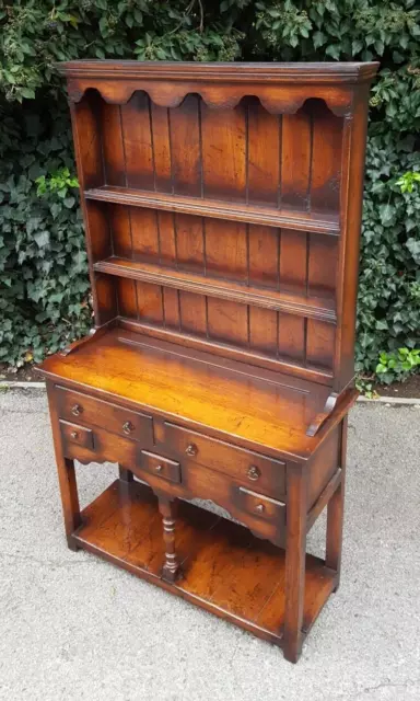 Titchmarsh & Goodwin Solid Oak Dresser Rl.25/A