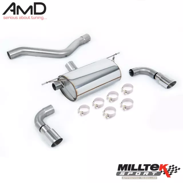 Milltek BMW M135i Exhaust Race Rear Silencer 2012-2016 F20 F21 SSXBM959