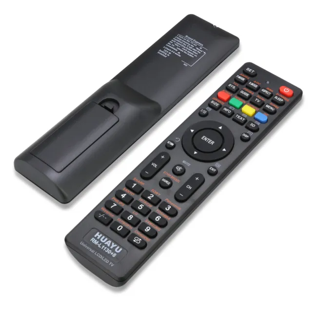 QT-112 Universal LCD/LED/HD/3D TV Remote For Panasonic/Samsung/TCL/PHILIPS 3
