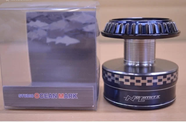 リール STUDIO Ocean Mark NO LIMITS 08 SW 8000 STUDIO Ocean Mark Custom Spool NO LIMITS 08 SW 8000 Blue