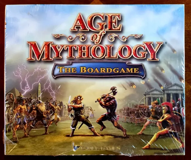 Age Of Mythology Mint Board Game Fantasy War Eagle Games 2003 SEALED