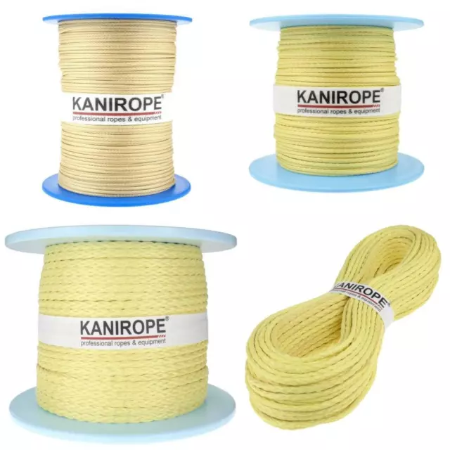 Corde aramide ARABRAID tressée Cordage Cordelette Twaron Kevlar Technora