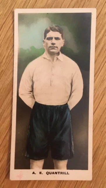 Preston North End Player Trade Card by Thomson 1923 Footballer with Editors comp