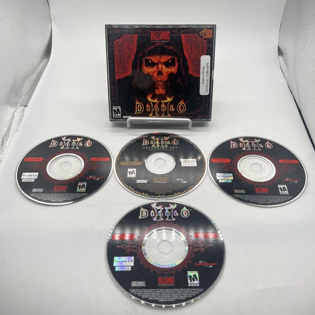 Jeu Diablo 2 PC PAL - Comme Neuf, Manque L’extension, Parfait Pour Collectionneurs
