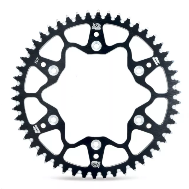 620042249 - Offroad 7075 Aluminum-alloy Racing Rear Sprocket 428-49T Black