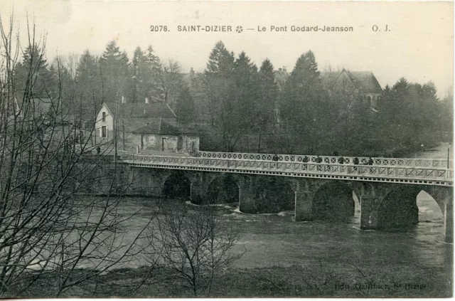 Carte Postale / Saint Dizier Le Pont Godard Jeanson