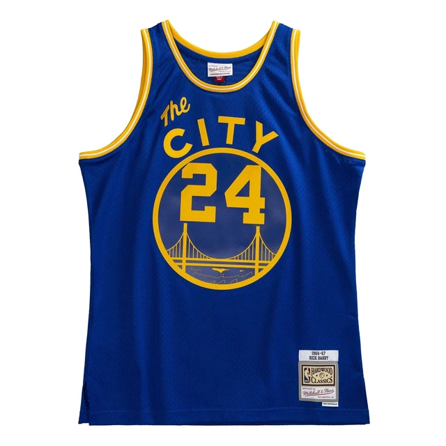 Mitchell & Ness Nba Swingman Jersey Golden State Warriors 66 Rick Barry