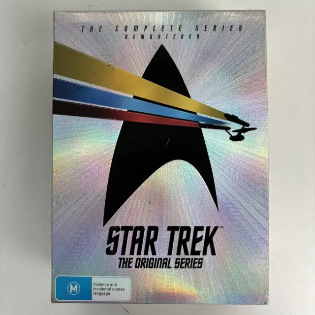 Star Trek The Original Complete Series DVD Remastered 79EP Spock Season 1 2 & 3