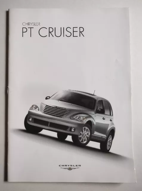 Chrysler PT Cruiser Sales Brochure UK Market November 2005