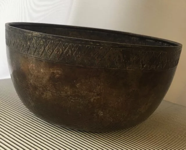 Solid Silver Chinese Bowl