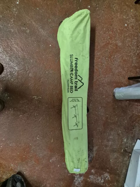 FREEDOM TRAIL SLUMBER Camp Bed need wash and repair 20.00 PicClick UK