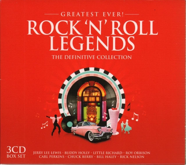 Greatest Ever Rock N - Definitive Collection - Used cd box set - B326z