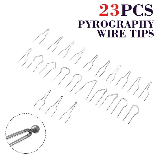 Chromium Alloy Wood Burning Pen Pyrography Wire Tips Pyrography Marking Stencil