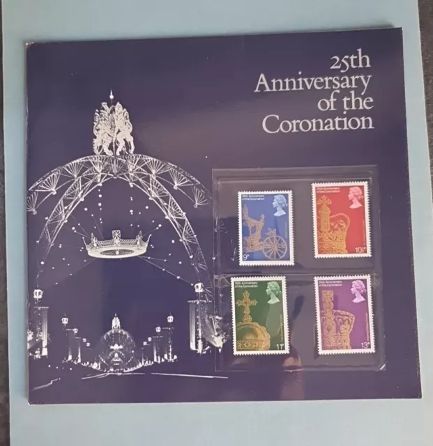 GB 1978 25th Anniversary of the Coronation Elizabeth II stamp Souvenir Booklet